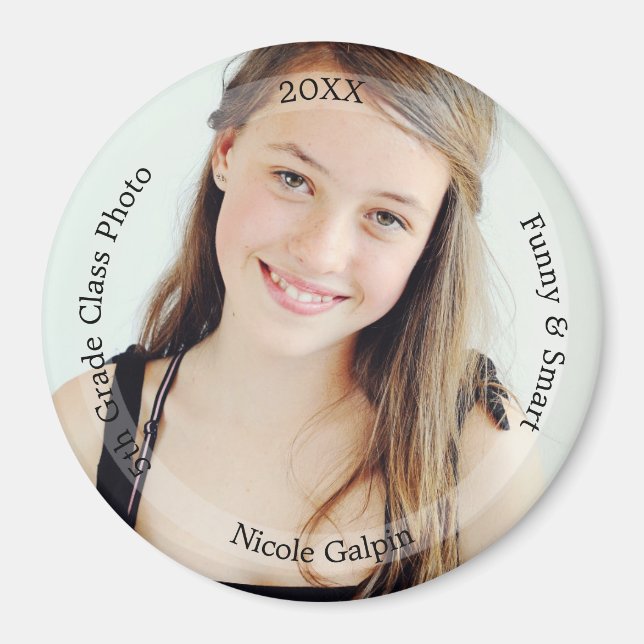 HAMbyWG - "Through the Years" Class Foto Magnet (Vorne)