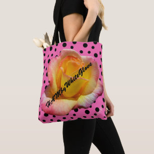 HAMbyWG - Tote Bag - Rockabilly-Rose Tasche