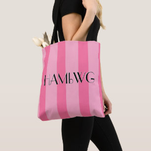 HAMbyWG - Tote Bag - Rosa/Rosa Tasche