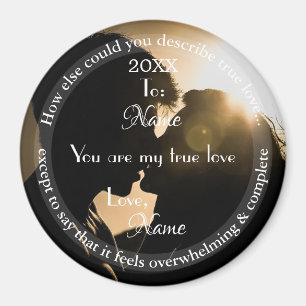 HAMbyWG - True Love Couple Kissing Magnet