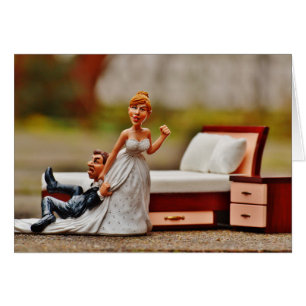 HAMbyWhiteGlove - Card - Bride & Groom Spaß