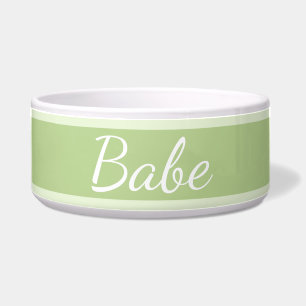 HAMbyWhiteGlove - Dog Food Bowl - Light Limon Napf