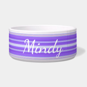 HAMbyWhiteGlove - Dog Food Bowl - Lila Napf