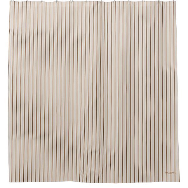 HAMbyWhiteGlove-Duschvorhang - feiner, blasser Str Duschvorhang (Vorderseite)