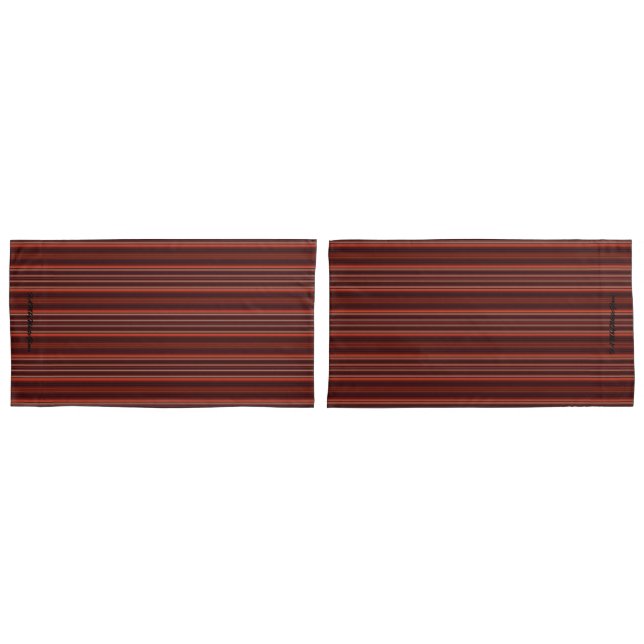 HAMbyWhiteGlove - Kissen-Hüllen - Ruby Red Kissenbezug (Vorderseite-Set)