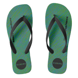 HAMbyWhiteGlove - Tongs pour hommes - Vert Mix
