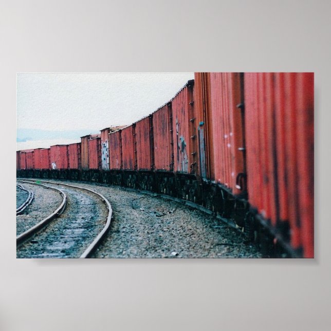 Hamden Train Yards Poster (Vorne)