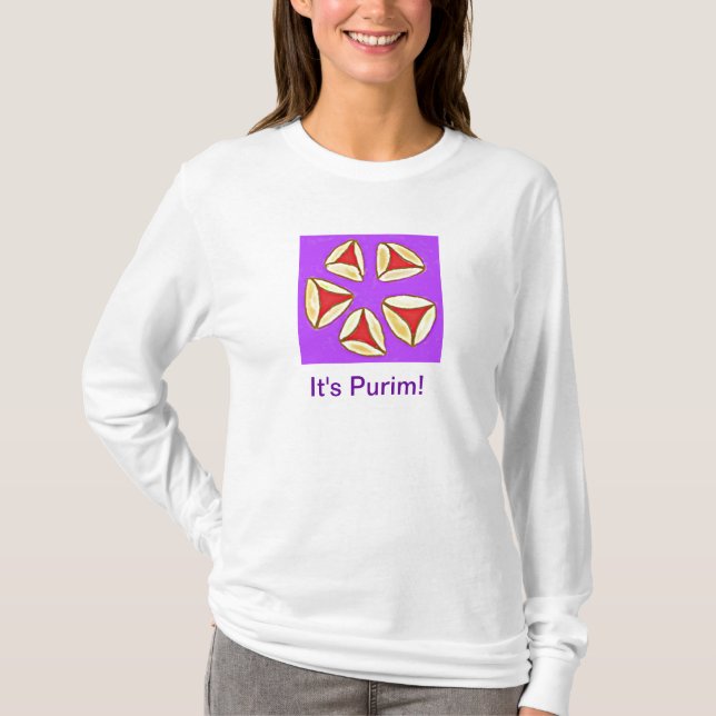 Hamentashen Shirt (Vorderseite)
