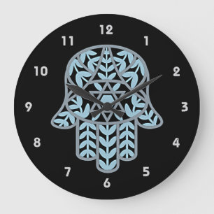 Hamesh Hamsa Wall Clock Große Wanduhr