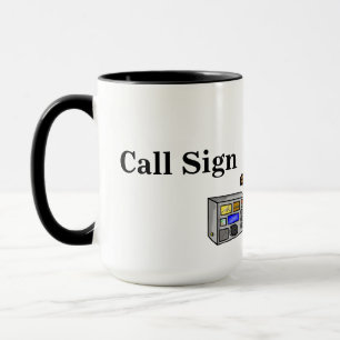 Hamfest Verkäufer-Schinken-Radio-Tasse fertigen e Tasse