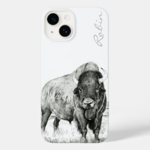 Hamilton ~ American Bison iPhone 14 Coque