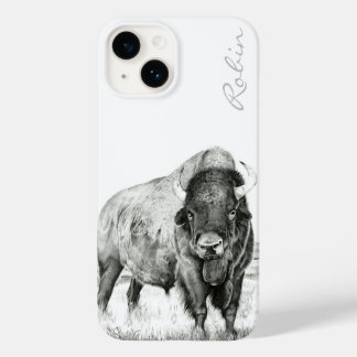 Hamilton ~ American Bison iPhone 14 Coque