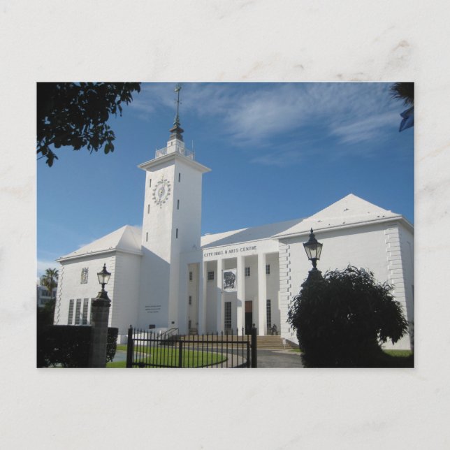 HAMILTON BERMUDA POSTKARTE (Vorderseite)