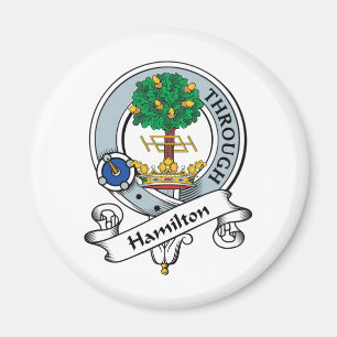 Hamilton-Clan-Abzeichen Magnet