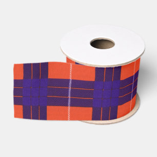 Hamilton-Clan karierter schottischer Tartan Ripsband