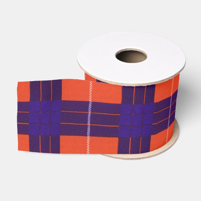 Hamilton-Clan karierter schottischer Tartan Ripsband (Spule)
