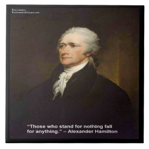Hamilton "Fall For Anything" Keramik-Fotokachel Fliese