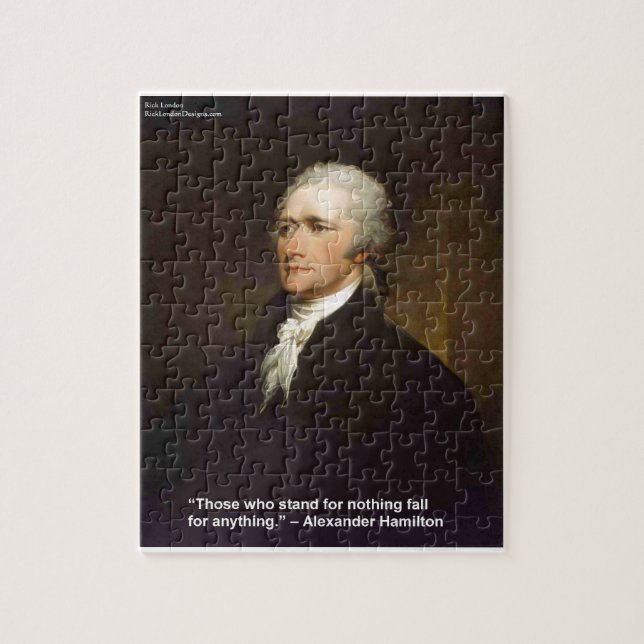 Hamilton fällt für jedes Zitat Geschenk (Vertikal)