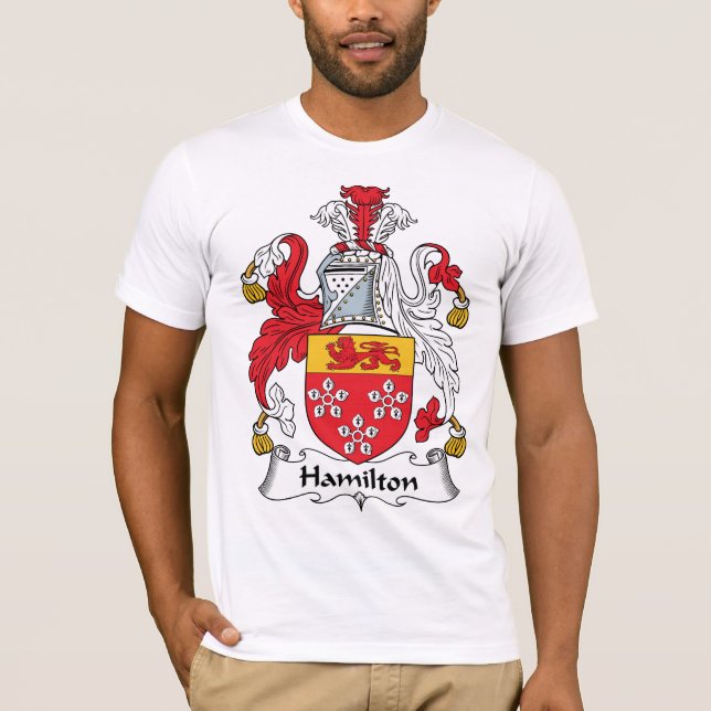 Hamilton-Familienwappen T-Shirt (Vorderseite)
