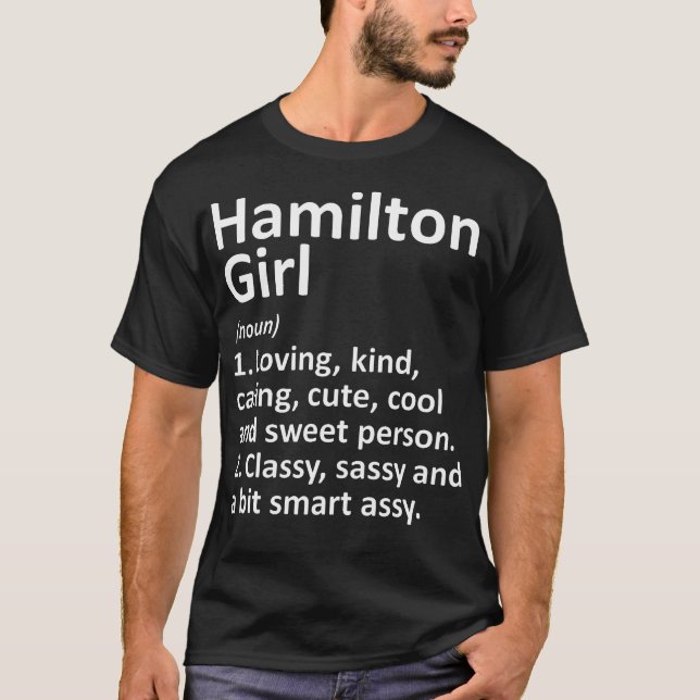 Hamilton Girl Oh Ohio T-Shirt (Vorderseite)