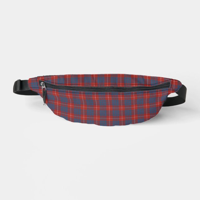 Hamilton habiller l'ancien clan écossais Tartan (Recto)