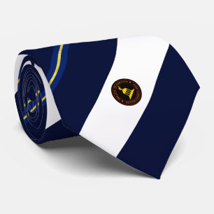 Hamilton (Ohio) Stadtflagge Neck Tie Krawatte