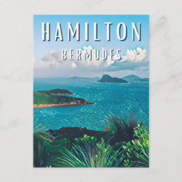 Hamilton: Perle der Bermuda Postkarte