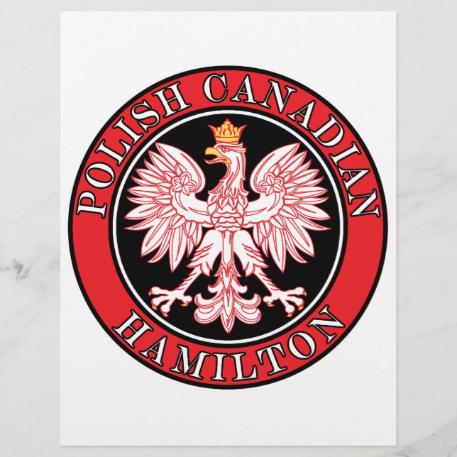 Hamilton Polnisch Kanadischer Adler Flyer (Vorne)