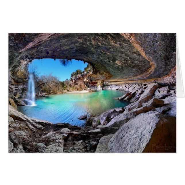Hamilton Pool - Austin Texas (Vorderseite (Horizontal))
