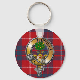 Hamilton Tartan & Abzeichen Schlüsselanhänger