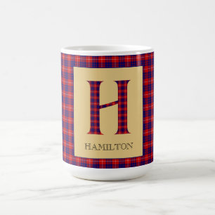 Hamilton Tartan Monogram H Kaffeetasse
