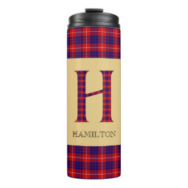Hamilton Tartan Monogram H Thermosbecher