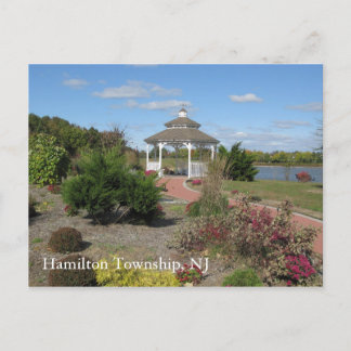 Hamilton Township, NJ Postkarte