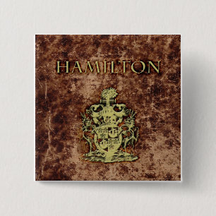 Hamilton-Wappen Button
