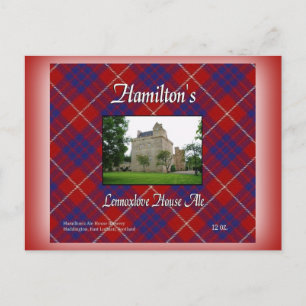 Hamilton's Lennoxlove House Ale Postkarte