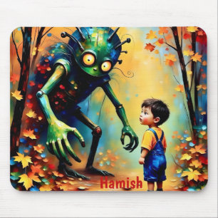 HAMISH ~ Halloween Monster ~ Mousepad