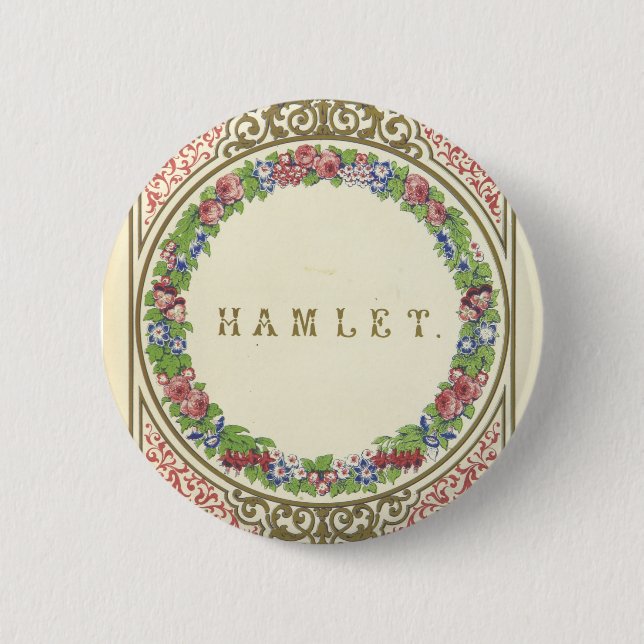 Hamlet-Abzeichen Button (Vorderseite)