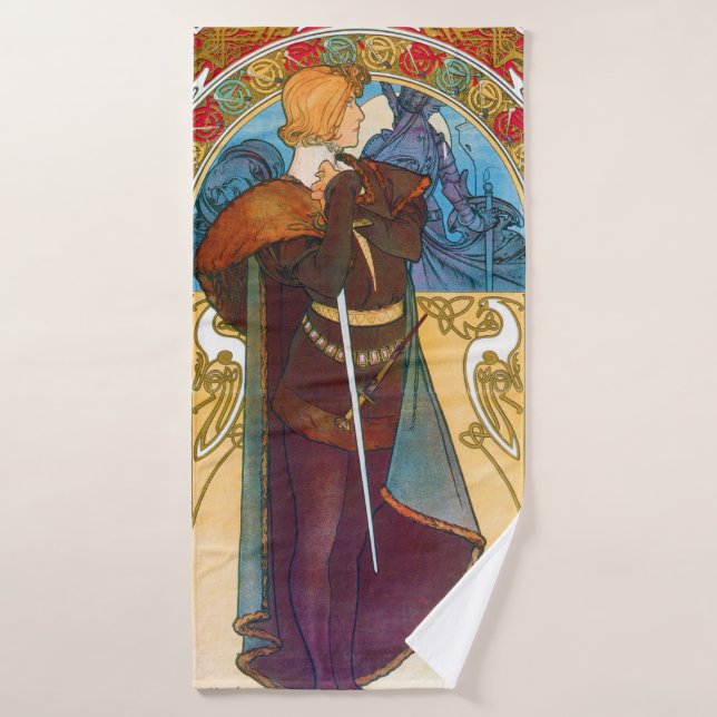Hamlet, Alphonse Mucha (Serviette de bain)