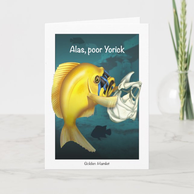 Hamlet Birthday Card Karte (Vorderseite)