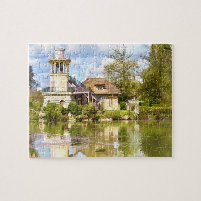 Hamlet de la Reine, Versailles, France, puzzle (Horizontal)