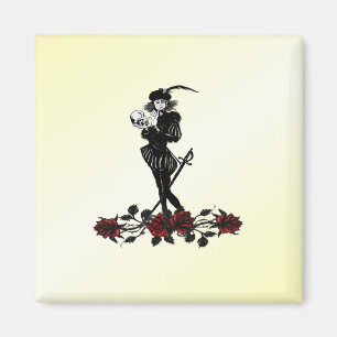 Hamlet Gelb Magnet