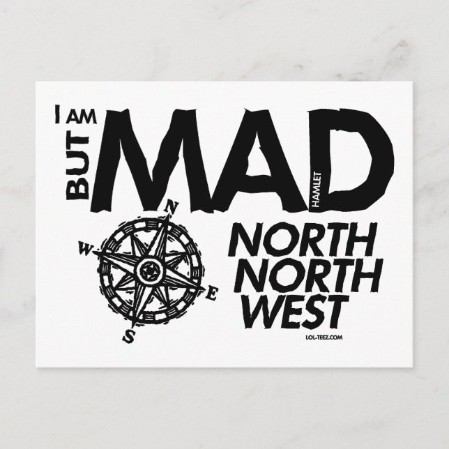 Hamlet NNNW Postkarte (Vorderseite)