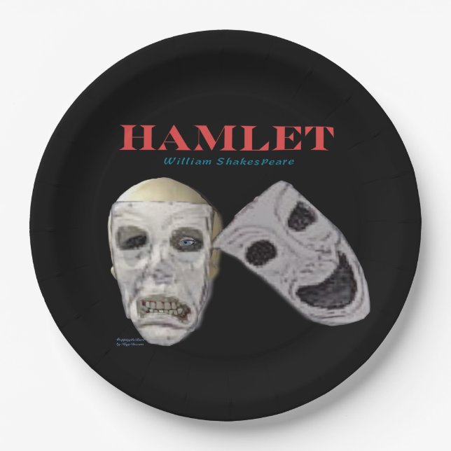 Hamlet Pappteller (Vorderseite)
