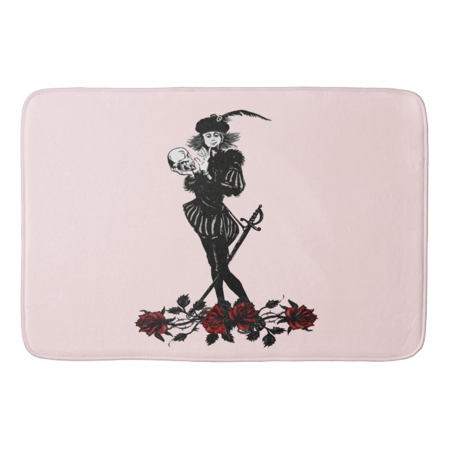 Hamlet Pink  Badematte (Vorderseite)