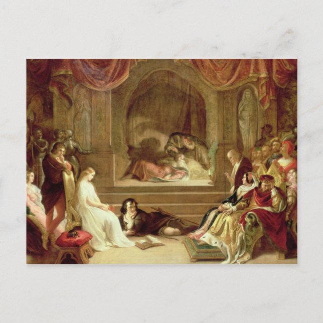 Hamlet Postkarte (Vorderseite)