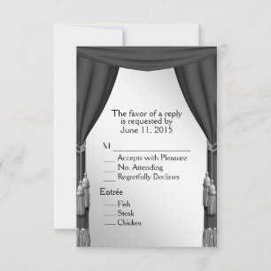 Hamlet Theater Thema UAWG RSVP Karte