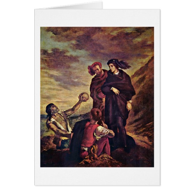 Hamlet und Horatio durch Eugene Delacroix (Vorne)
