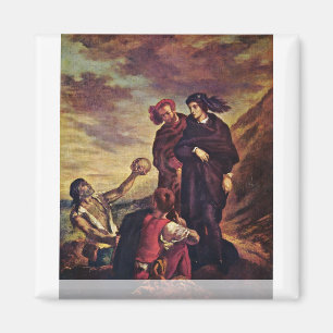 Hamlet und Horatio im Friedhof Magnet
