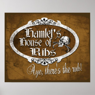 Hamlet's House of Ribs Poster