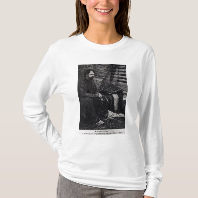 Hamlin Girlande in seinem Cheyenneteepee-Rauchen T-Shirt (Vorderseite)